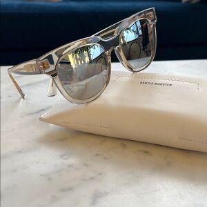Gentle Monster Clear Frame Sunglasses